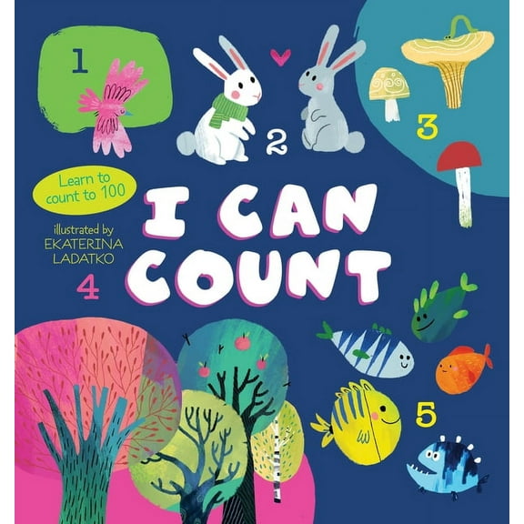 My First Books I Can Count: Learn to Count to 100, (Board Book)