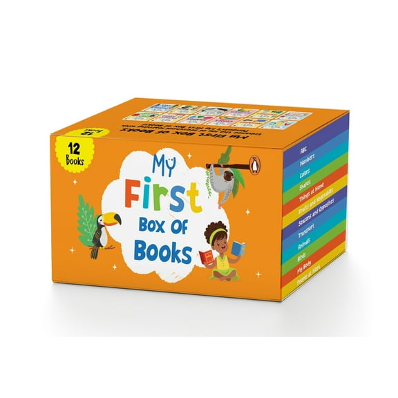 My First Learning Library Boxset (12 Books): A Boxset of 12 Illustrated Board Books for Kids, Toddlers [Penguin Early Le, (Board Book)