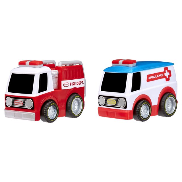 My First Cars, Crazy Fast Cars 2 Pack RacinO Responders Fire Truck