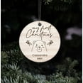 thumbnail image 1 of My First Christmas Bauble | Newborn Ornament | Baby Keepsake | Baby Christmas Ornament, Baby's first Christmas, My First Christmas plaque, 1 of 6