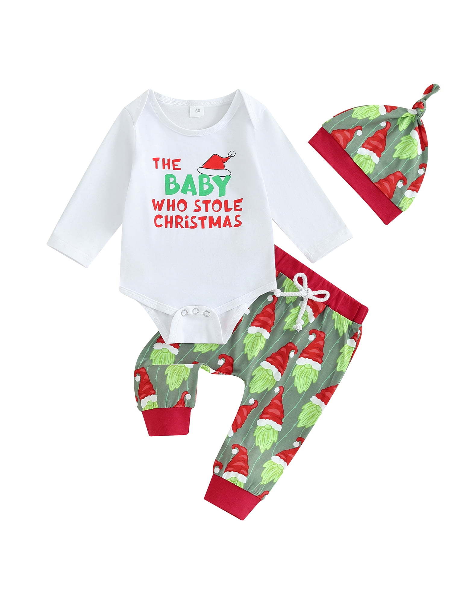 My First Christmas Outfits Baby Boy Girl 12 18 Months Long
