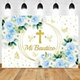 thumbnail image 1 of My First Communion Backdrop for Photography Boy Girl Baptism Party First Holy Communio Grail Baby Shower Background Photo Studio, 1 of 5