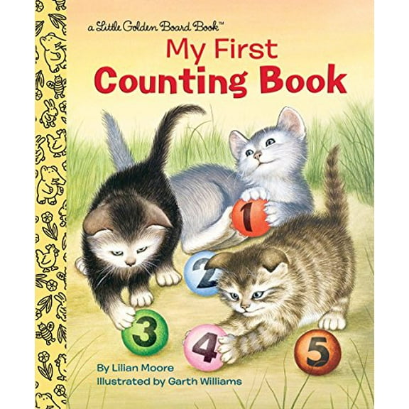 Pre-Owned My First Counting Book (Little Golden Board Book) Paperback
