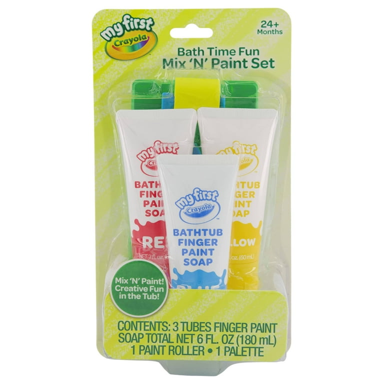 My First Crayola Bath Time Fun Mix 'n Paint Set, Size: Not Applicable