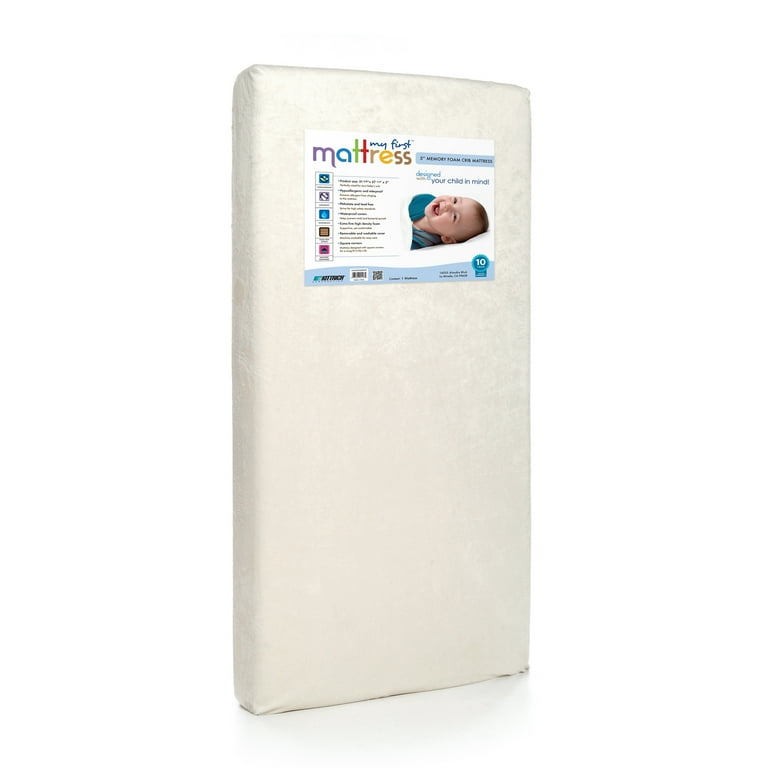 Memory foam crib mattress walmart outlet