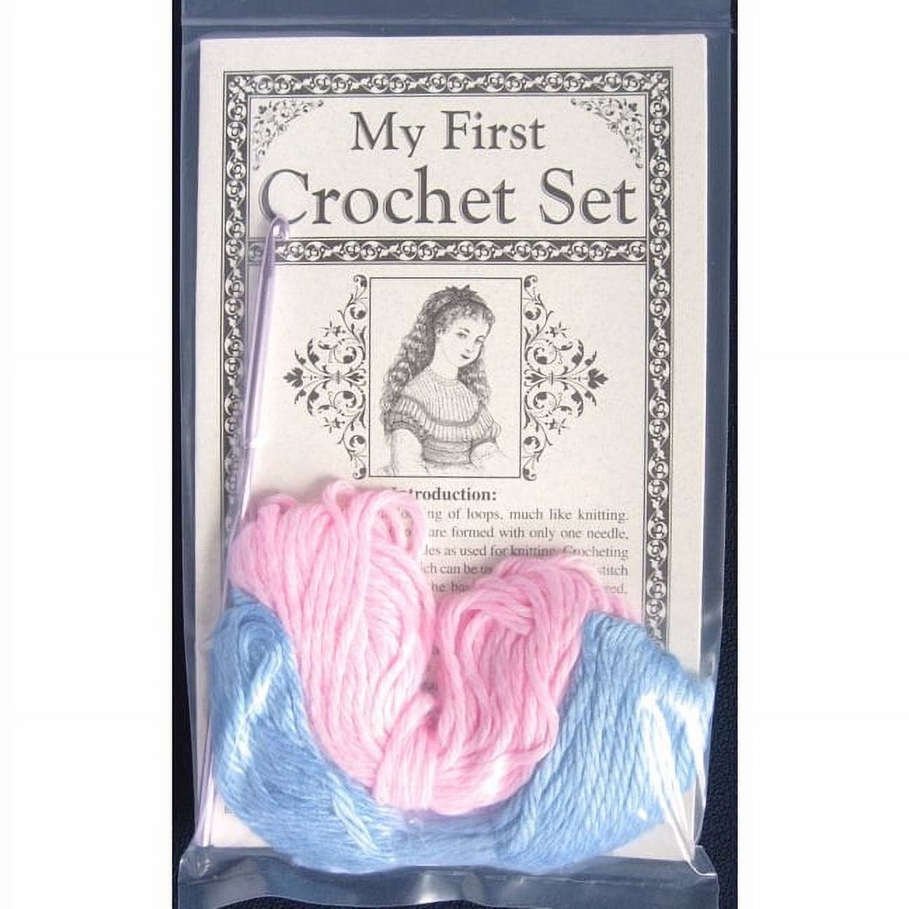 Creative Kids Crochet Kit 34 Pieces - Beginner Knitting Set for Kids 8+ 