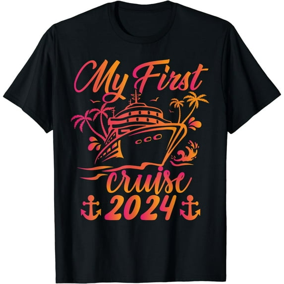 My First Cruise 2024 Kids Family Vacation Cruise Ship Travel T-Shirt