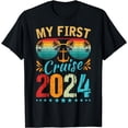 thumbnail image 1 of My First Cruise 2024 Tee Family Vacation Cruise Ship Travel T-Shirt, 1 of 4