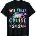 thumbnail image 1 of My First Cruise 2024 Vacation Matching Family Cruise Ship T-Shirt, 1 of 4