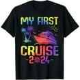 thumbnail image 1 of My First Cruise 2024 Vacation Matching Family Cruise Ship T-Shirt, 1 of 4