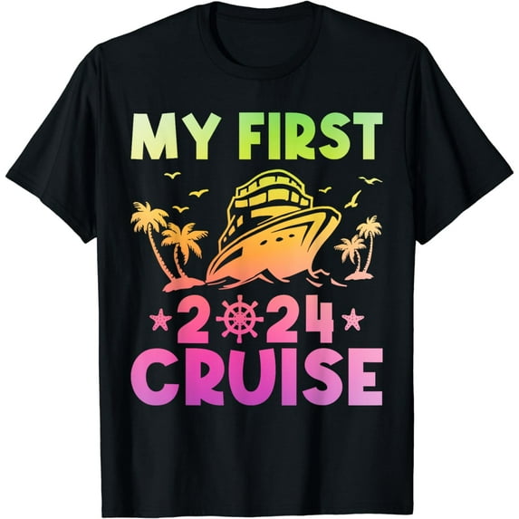 My First Cruise 2024 Vacation Matching Family Cruise Ship T-Shirt