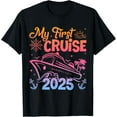 My First Cruise 2025 Beach Vacation Trip Ship Anchor Holiday TShirt