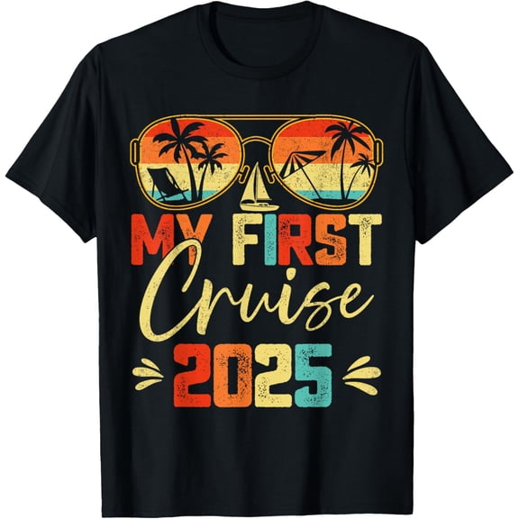 My First Cruise 2025 Family Vacation Cruise Ship Travel T-Shirt