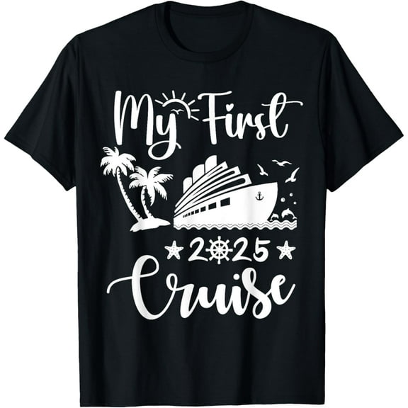 My First Cruise 2025 Kids Family Vacation Cruise Ship Travel T-Shirt