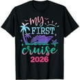 thumbnail image 1 of My First Cruise 2026 Family Vacation Trip Ship Matching T-Shirt Shirts, 1 of 3