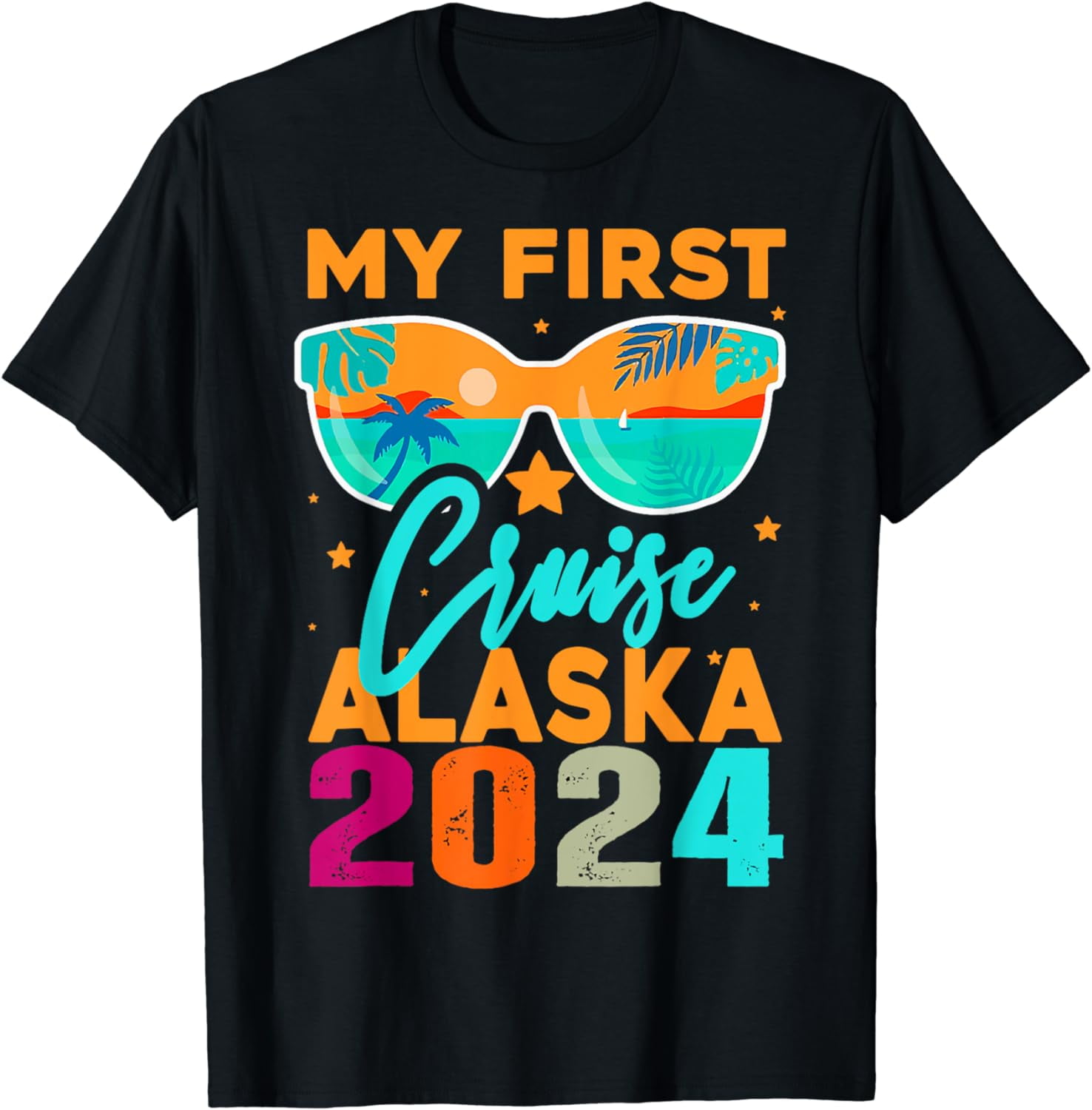 My First Cruise Alaska 2024 Vacation Ship Family Travel TShirt