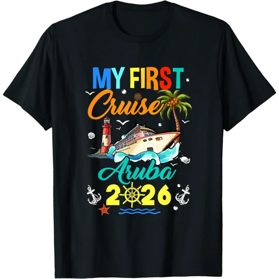 My First Cruise Aruba 2026 Family Matching Vacation Group T-Shirt