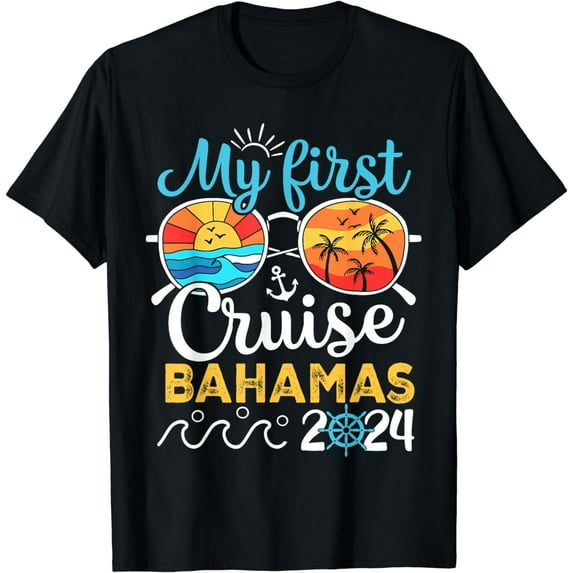 My First Cruise Bahamas 2024 Family Vacation Travel Ship T-Shirt