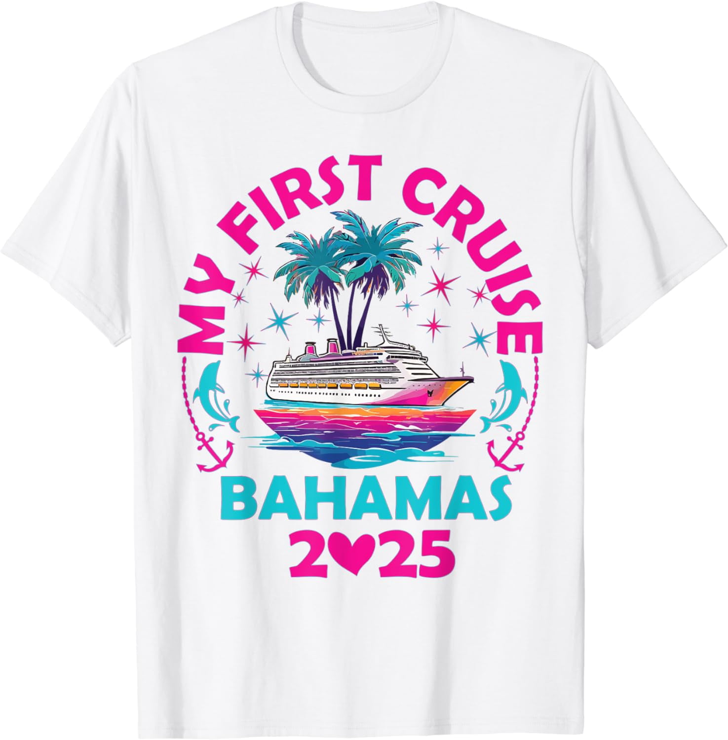 My First Cruise Bahamas 2025 Family Vacation Travel Ship TShirt