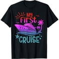 thumbnail image 1 of My First Cruise Trip 2024 Family Vacation Cruise Ship Travel T-Shirt, 1 of 4