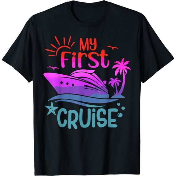 My First Cruise Trip 2024 Family Vacation Cruise Ship Travel T-Shirt