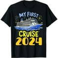 thumbnail image 1 of My First Cruise Trip 2024 Family Vacation Cruise Ship Travel T-Shirt, 1 of 4