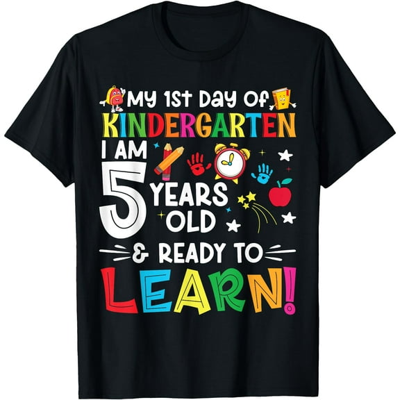 My First Day Of kindergarten 1st Day Of School Boys Girls T-Shirt