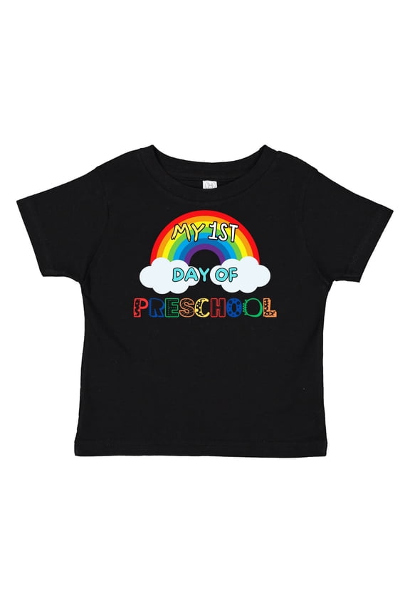 My First Day of Preschool Kids Toddler T Shirt