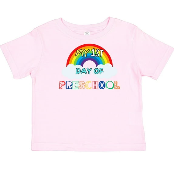 My First Day of Preschool Kids Toddler T Shirt