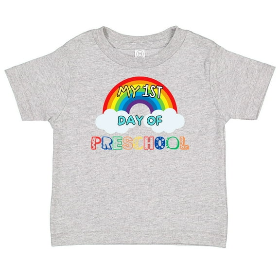 My First Day of Preschool Kids Toddler T Shirt