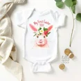 thumbnail image 1 of My First Easter 2023 Baby Bodysuit, First Easter Baby Gift, Newborn Easter Gift Cute Baby Onesie, BABY BODYSUIT LAT 4424, 1 of 3