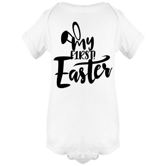 My First Easter Bunny Ears Bodysuit Baby's -Image by Shutterstock