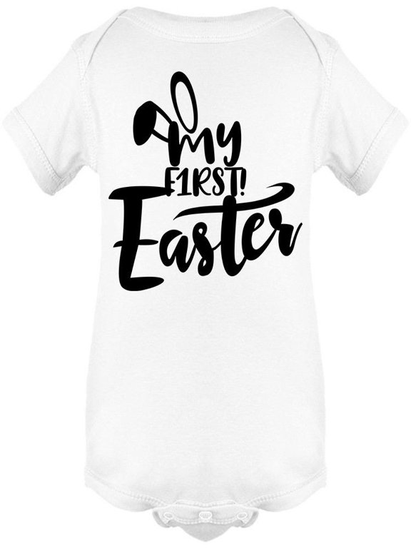 My First Easter Bunny Ears Bodysuit Infant -Image by Shutterstock, 6 Months