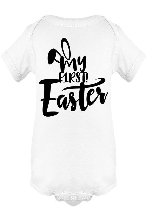 My First Easter Bunny Ears Bodysuit Infant -Image by Shutterstock, 6 Months