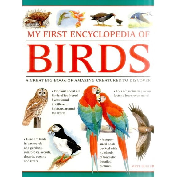 My First Encylopedia of Birds : A First Encyclopedia With Supersize Pictures (Paperback)