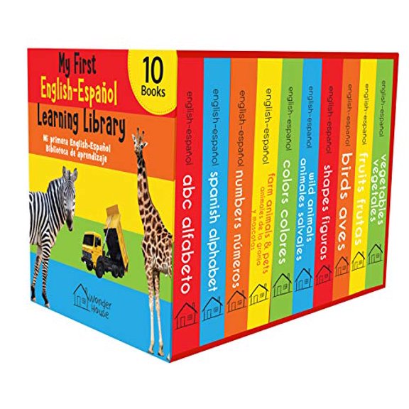Pre-Owned My First English - Español Learning Library (Mi Primera English - Español Learning Library): Boxset of 10 English - Spanish Board Books (Misc.) 9389567653 9789389567656
