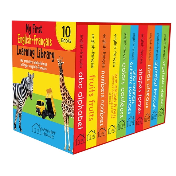 My First English-Français Learning Library (Ma Première Bibliothèque Bilingue Anglais-Français), (Paperback)