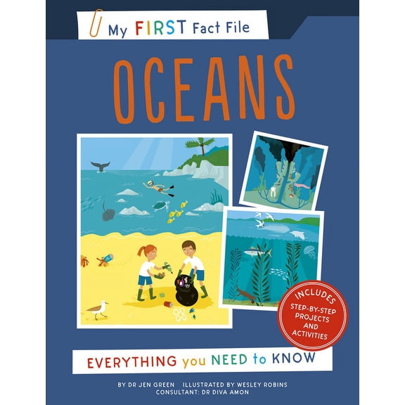 My First Fact File: My First Fact File Oceans: Everything You Need to Know (Paperback)