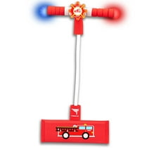 My First Flybar Foam Pogo Jumper for Kids Age Years 3 and Up, Toy for Boys Girls, Red Fire