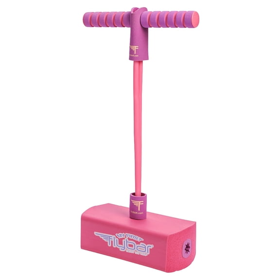 My First Flybar Foam Pogo Jumper for Kids Age Years 3 and Up, Toy for Girls, Pink