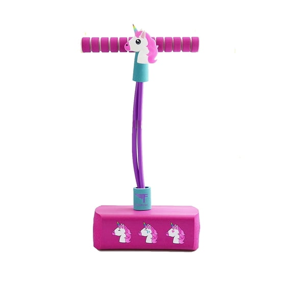 My First Flybar Foam Pogo Jumper for Kids Age Years 3 and Up, Toy for Girls - Unicorn