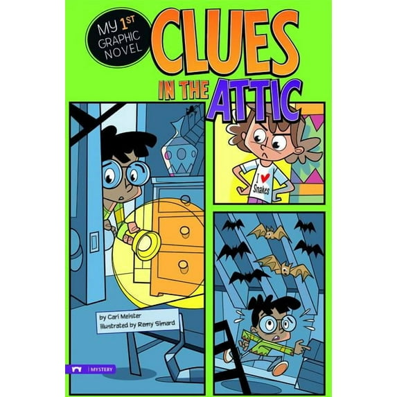 My First Graphic Novel Clues in the Attic, (Paperback)