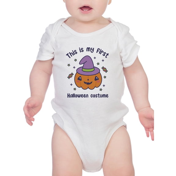 My First Halloween Costume Bodysuit Infant -Smartprints Designs,  6 Months