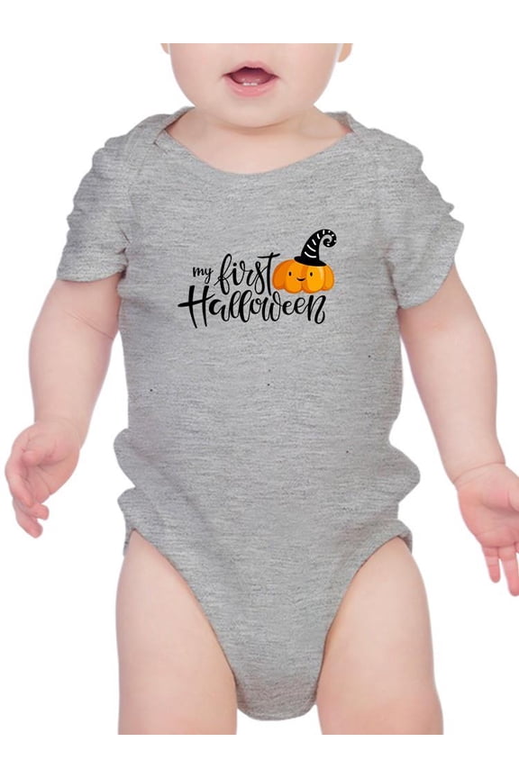 My First Halloween Cute Pumpkin Bodysuit Infant -Image by Shutterstock, 24 Months