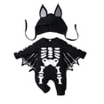 thumbnail image 1 of My First Halloween Outfits Newborn Baby Boy Girl Bat Cosplay Costume Infant Baby Romper Jumpsuit Bodysuit 0-24 Months, 1 of 9