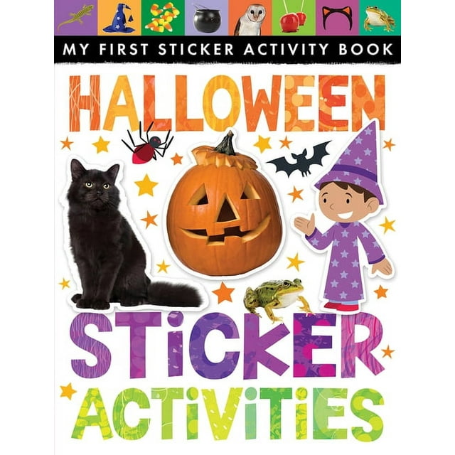 My First: Halloween Sticker Activities : My First Sticker Activity Book (Paperback)