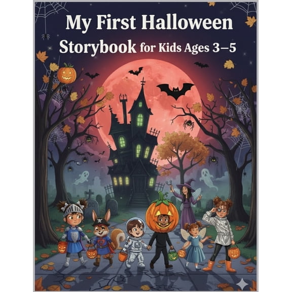 My First Halloween Storybook for Kids Ages 3-5: A Sweet, Not-So-Spooky Adventure with Friendly Ghosts, Fun Costumes, and, (Paperback)