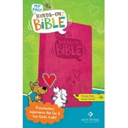 My First Hands-On Bible Leatherlike, Pink, Hardcover
