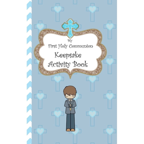 My First Holy Communion Keepsake Activity Book, (Hardcover)