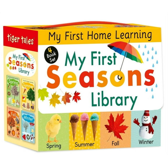 My First Home Learning My First Seasons Library 4-Book Boxed Set: Celebrate Spring, Summer, Fall, and Winter!, (Paperback)